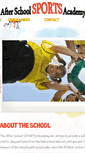 Mobile Screenshot of afterschoolsports.org